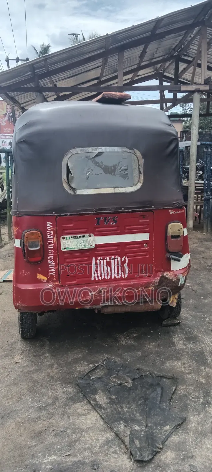 TVS King Cargo 2018 Black