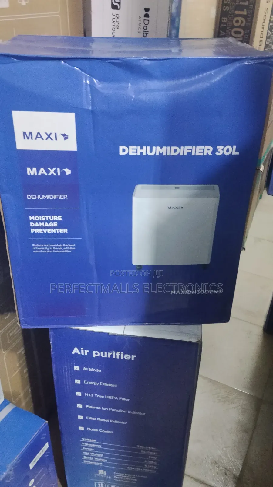 30L Dehumidifier With Smart Dehumidifying Mode – MAXIDH30DEN7