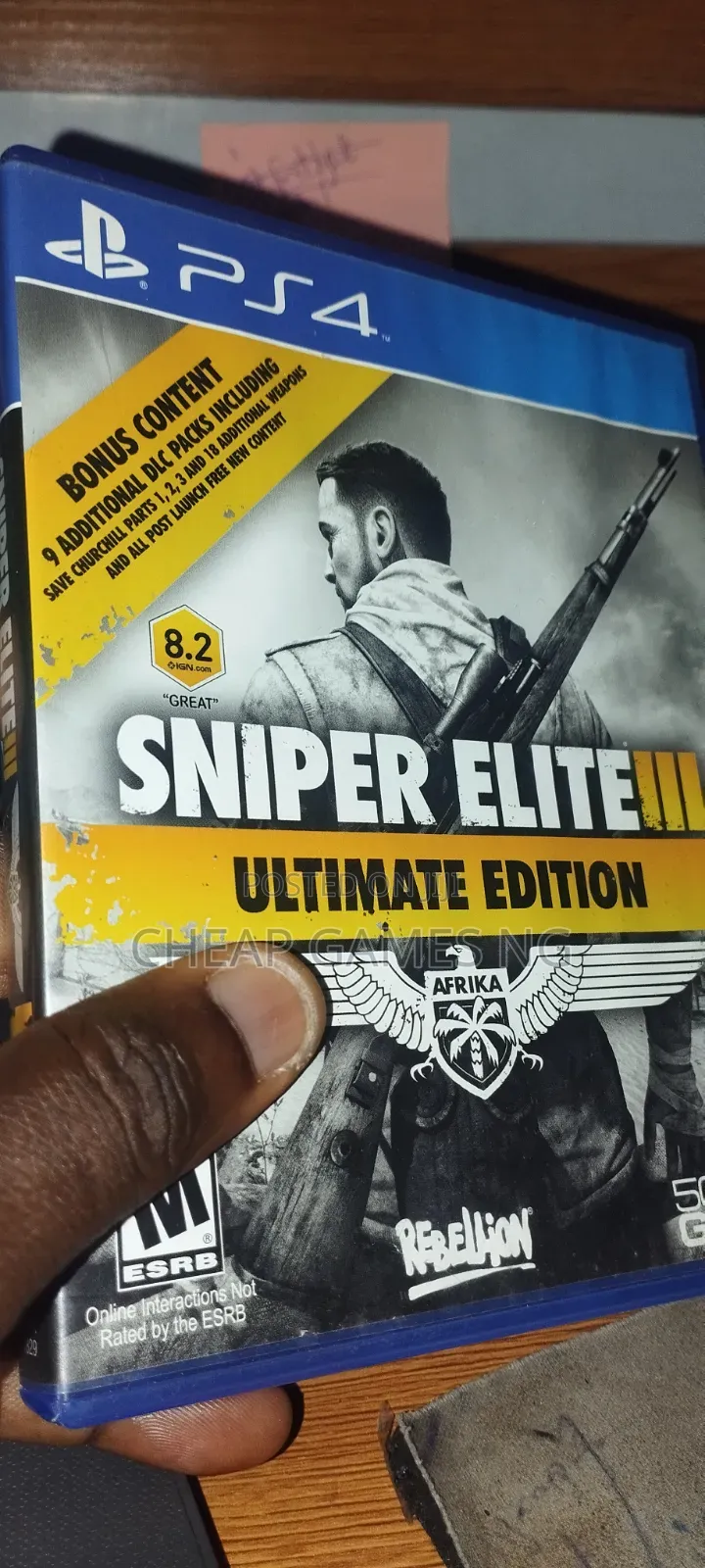 PS4 Sniper Elite 3 Used
