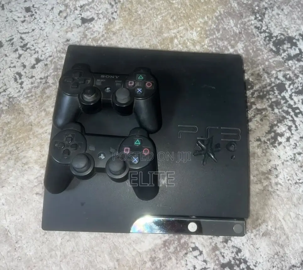 PS3 Slim With Two Pad