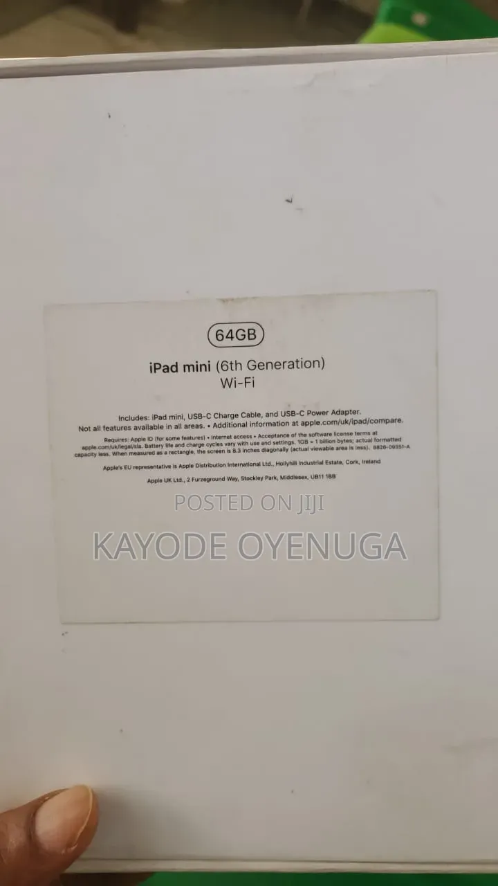 Apple iPad mini 6 64 GB Silver