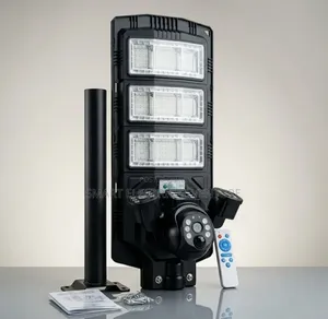 Solar Camera With Light
