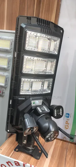 Solar Camera With Light