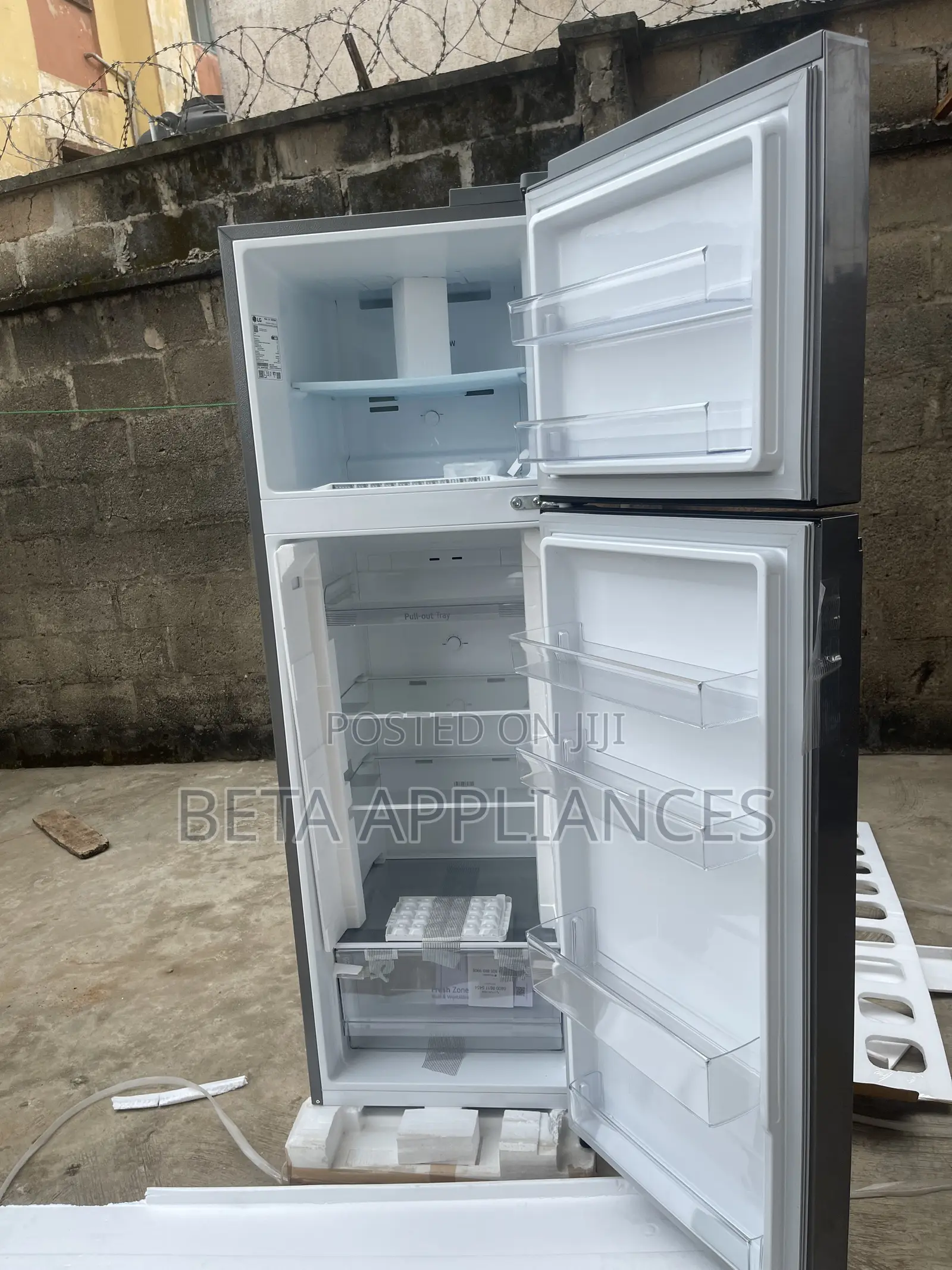 LG 287L Durable Double Door Refrigerator