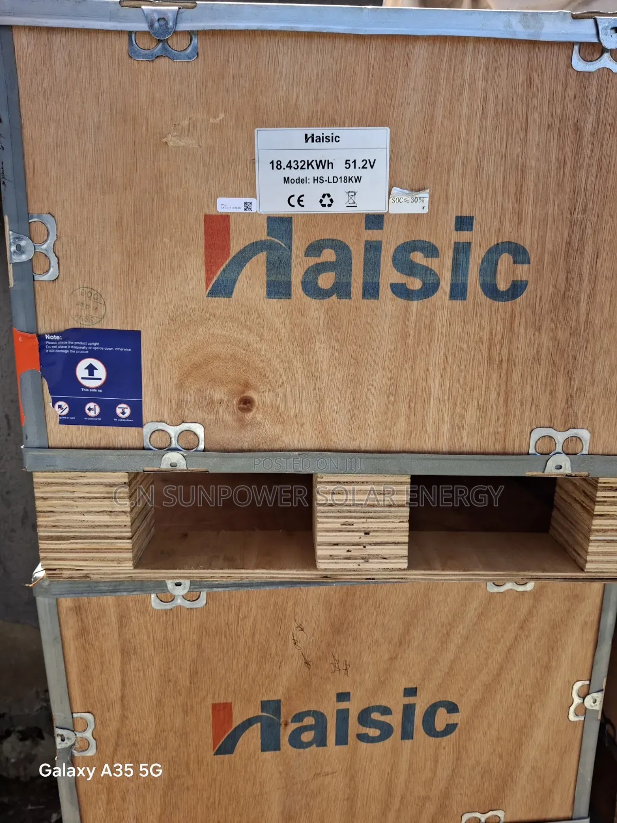 18kwh/48v Haisic Lithium-Iron Phosphate Energy Storage Battery System