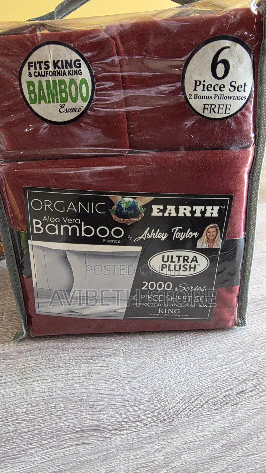 Organic Aloe Vera Bamboo Bedsheets