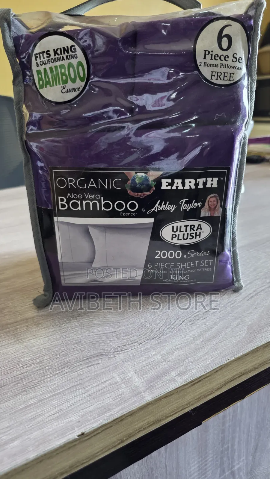 Organic Aloe Vera Bamboo Bedsheets
