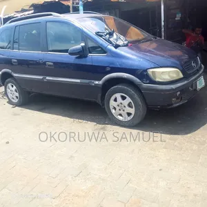 Opel Zafira 2001 Blue