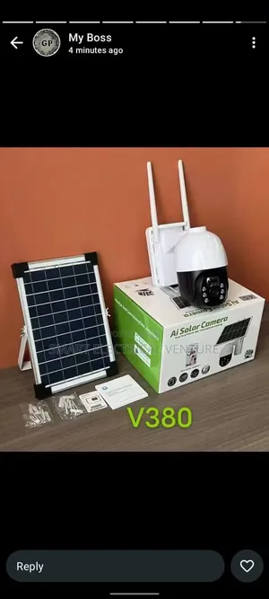 Co1 V380 Solar CCTV Security Camera