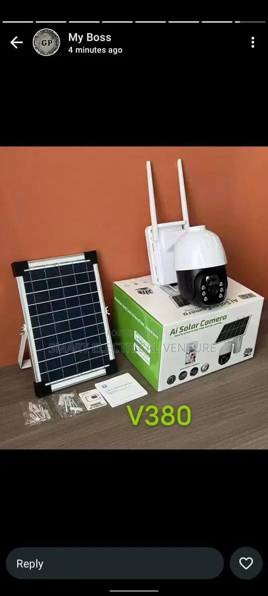 Co1 V380 Solar CCTV Security Camera