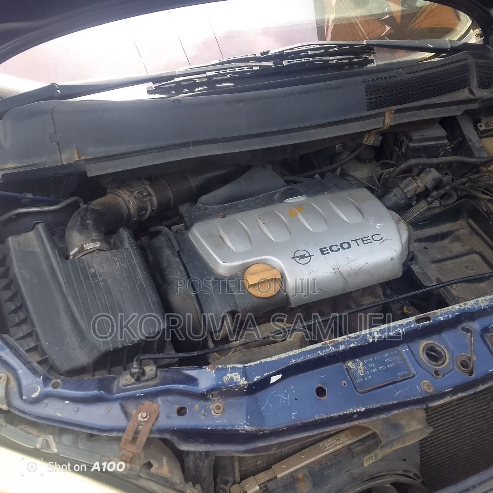 Opel Zafira 2001 Blue