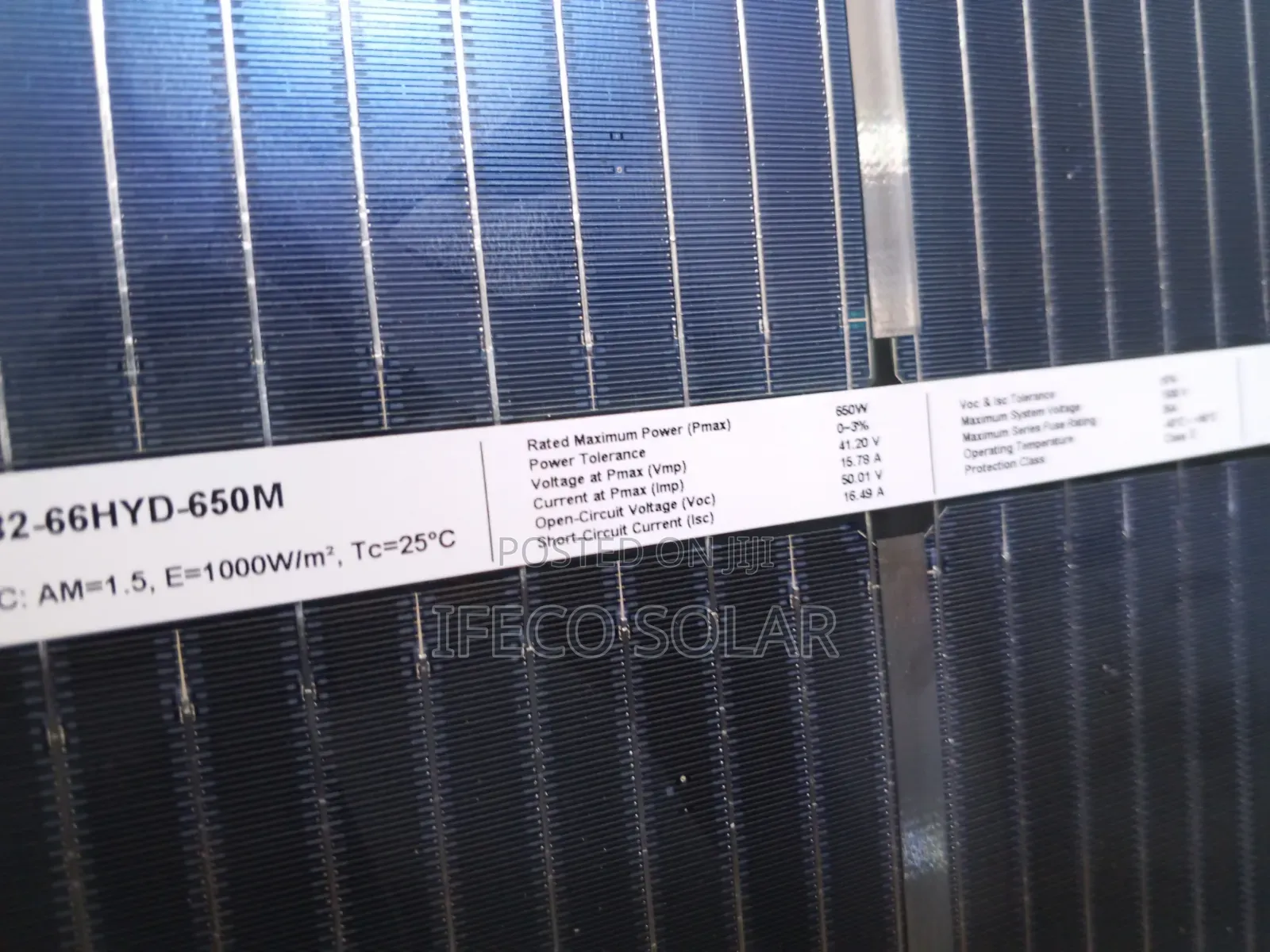 650w Solar Panels
