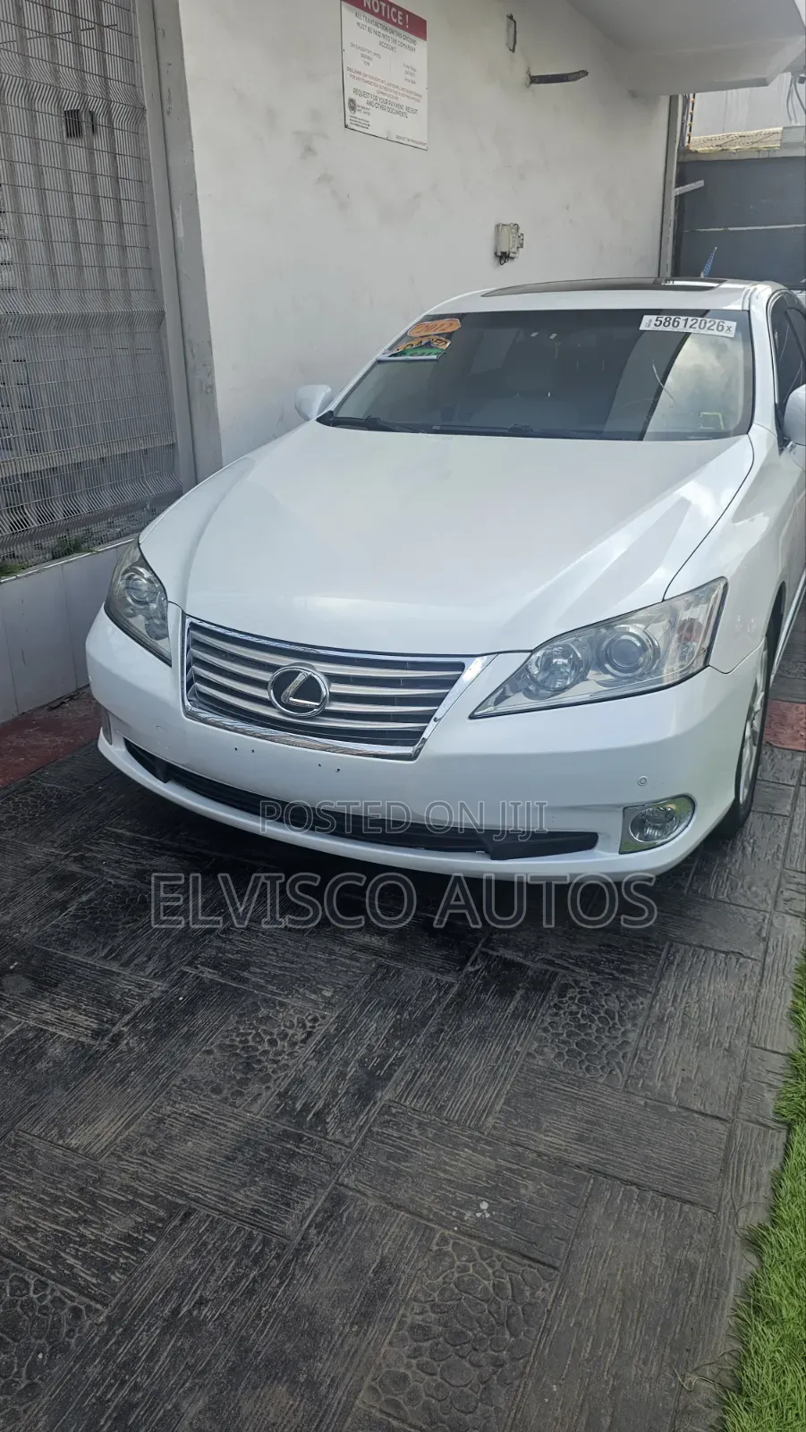 Lexus ES 2012 White