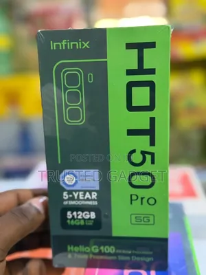 New Infinix Hot 50 Pro 256 GB