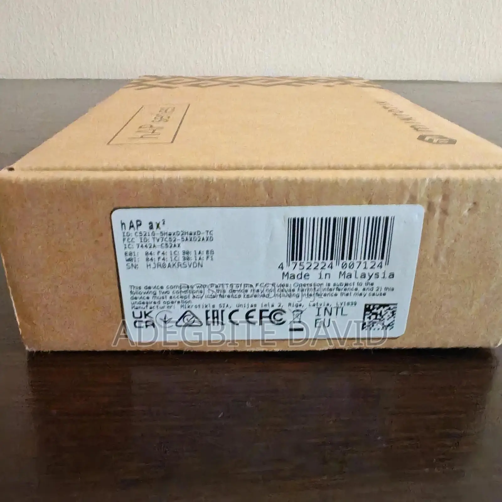 MikroTik hAP Ax2