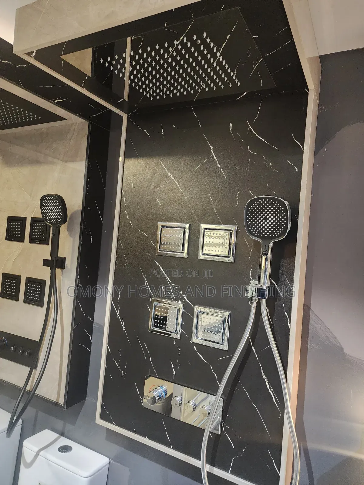 Chrome Function Thermostatic Shower