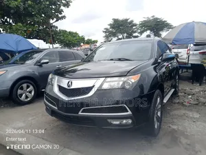 Acura MDX Advance Package SUV AWD (3.7L 6cyl 6A) 2012 Black
