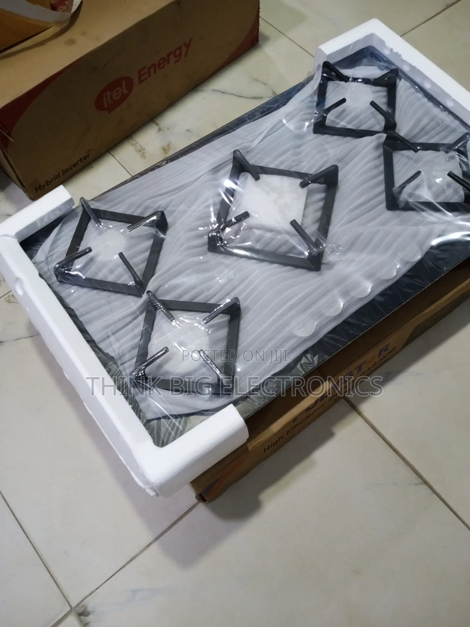 Polystar 5-Burner Gas Hob for Modern Kitchen Cooking