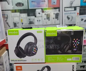 Modio AI Smart Headphones With Detachable Screen - 115-Language Real