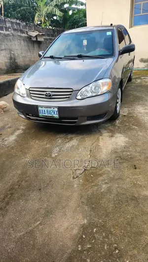 Toyota Corolla Sedan 2003 Gray