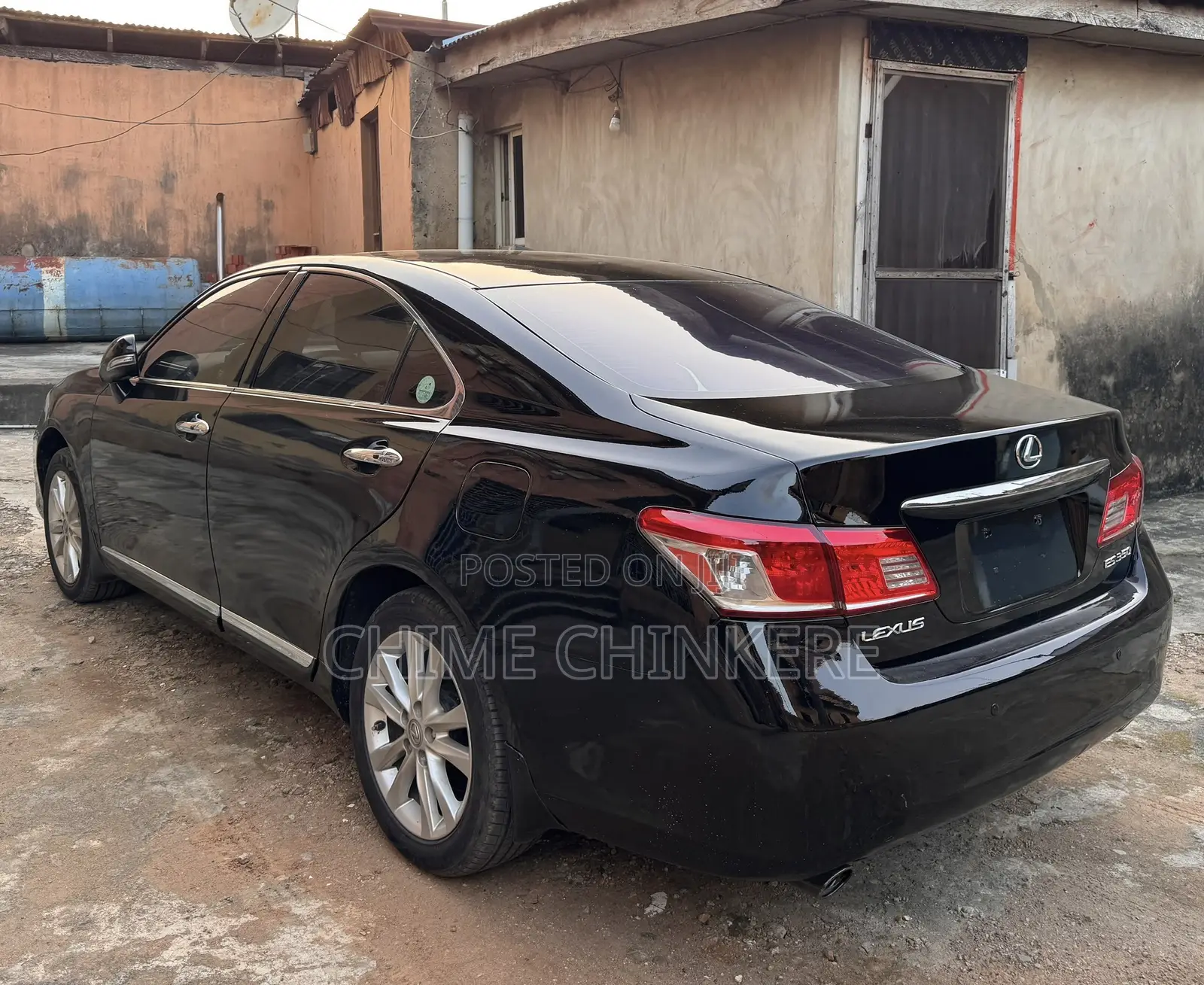 Lexus ES 350 2012 Black