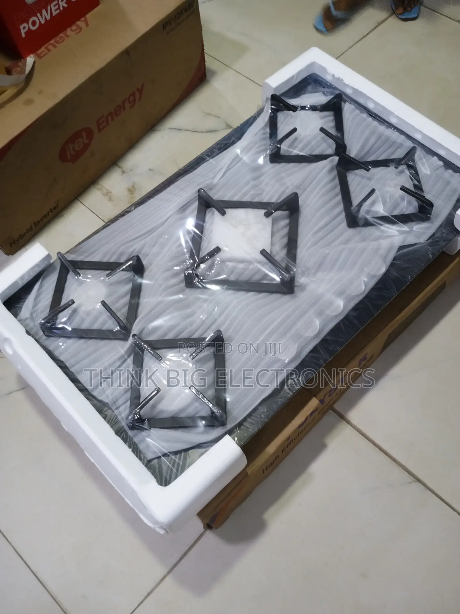 Polystar 5-Flame Gas Hob for Everyday Home Use