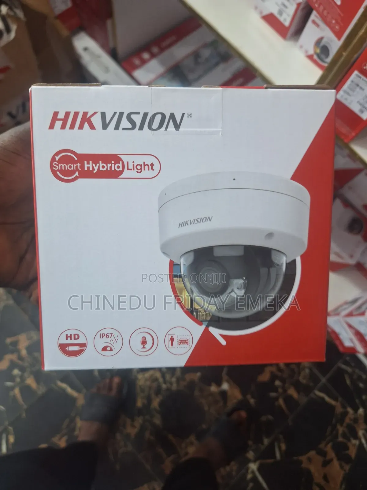 Hikvision Smart Hybrid Light Network IP Camera Indoor Dome 4mp