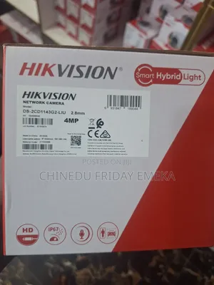 Hikvision Smart Hybrid Light Network IP Camera Indoor Dome 4mp