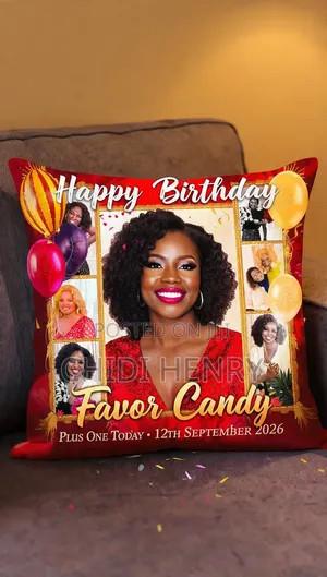 Birthday Throw Pillow