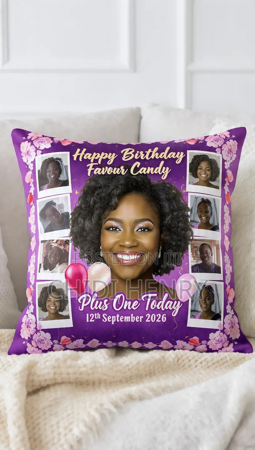 Birthday Throw Pillow