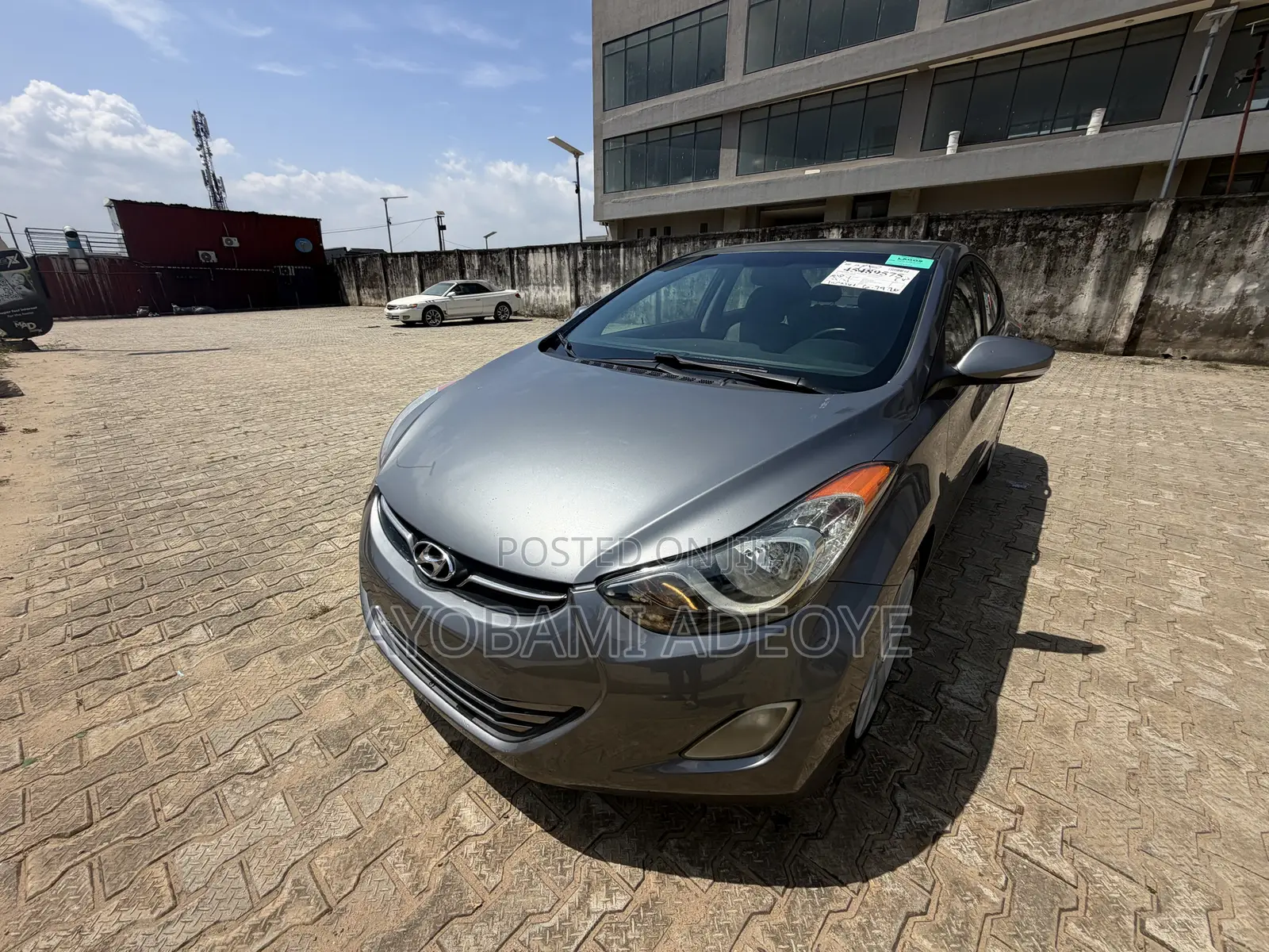 Hyundai Elantra Limited 2012 Gray