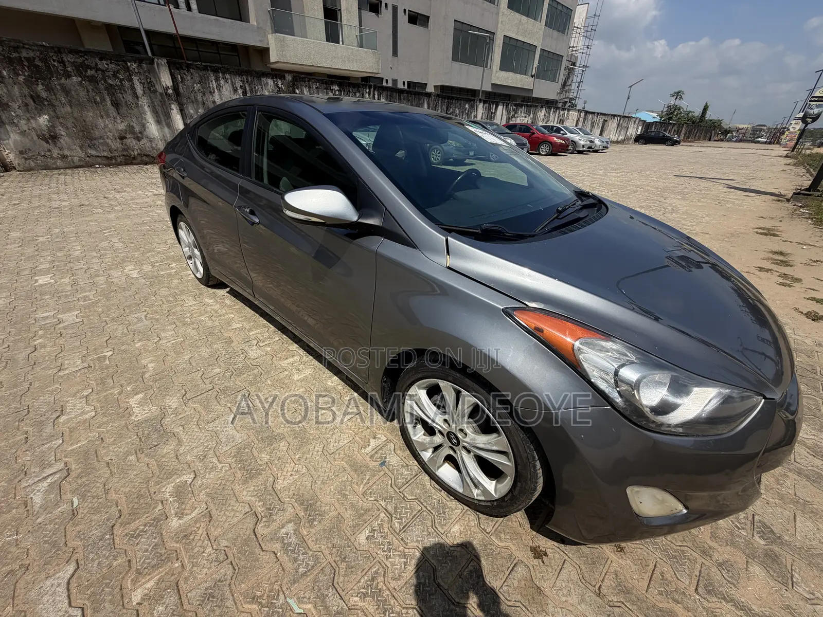 Hyundai Elantra Limited 2012 Gray