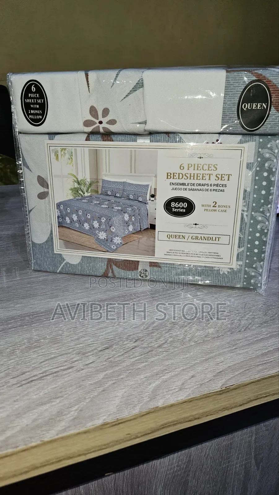 6 Piece Bedsheets Sets