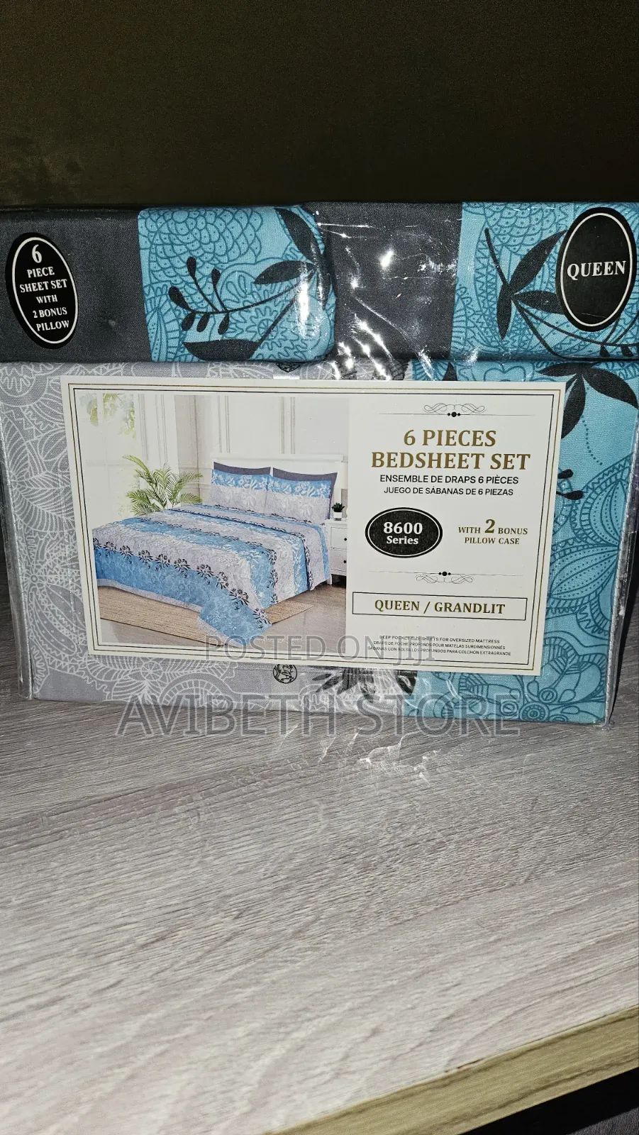 6 Piece Bedsheets Sets