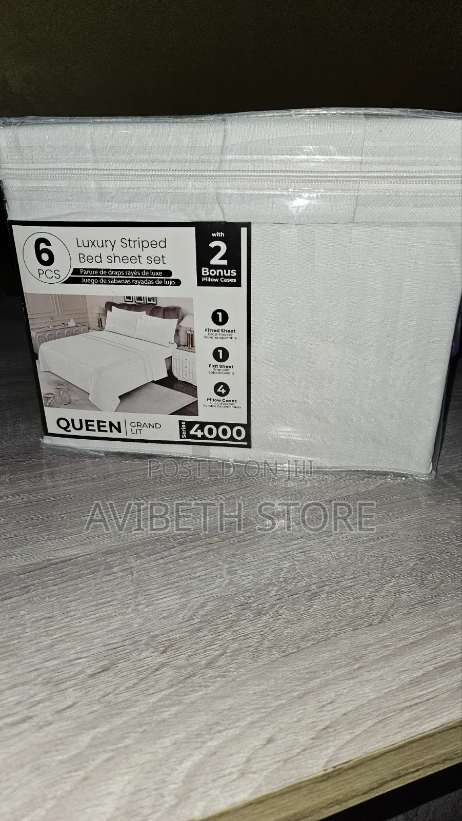 6 Piece Bedsheets Sets