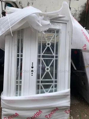 White French Glass Door