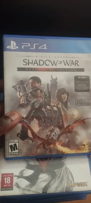 PS4 Shadow of War Used