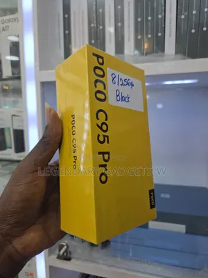 New Xiaomi Poco C95 Pro 256 GB Black
