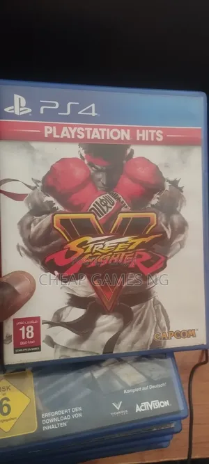 PS4 Street Fighter 5 Used