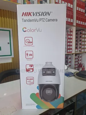 Hikvision TandemVu PTZ Camera colorVu 2mp IP