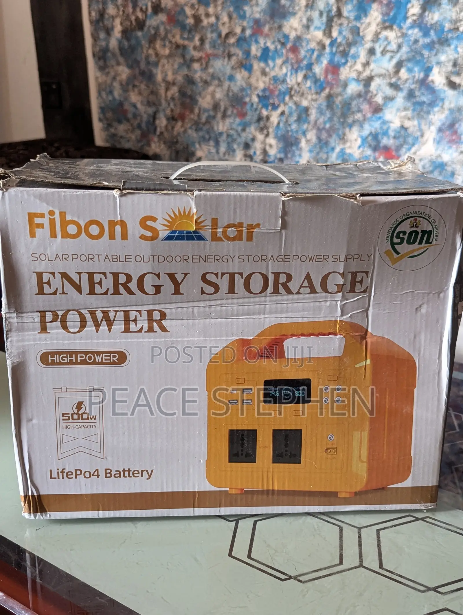 Fibon 500Wh Solar Generator, 350W Output.( SL- 31)