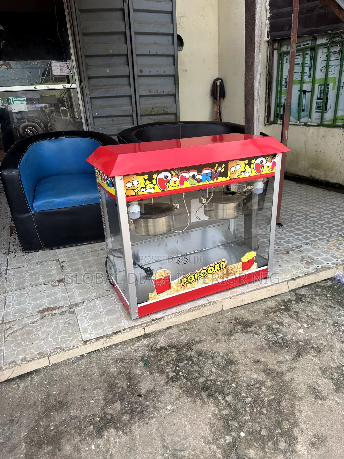 Quality Imported Double Pot Popcorn Machine