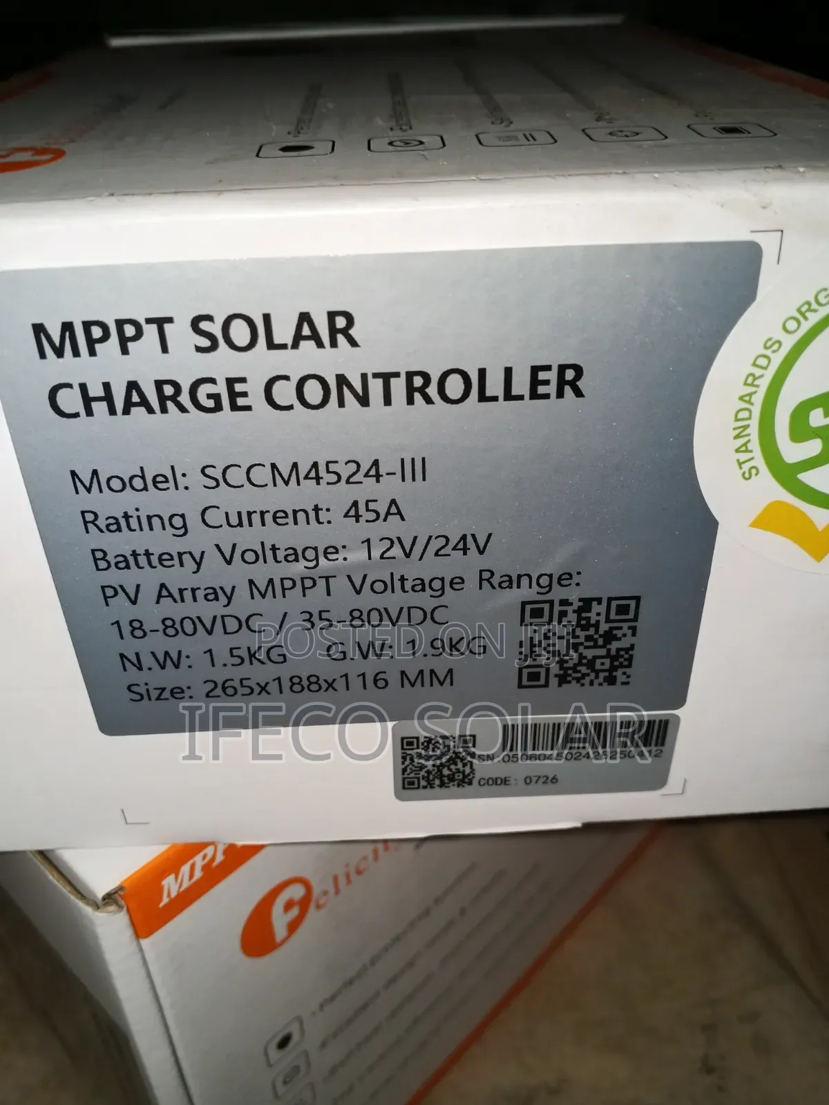 45A Felicity Charge Controller