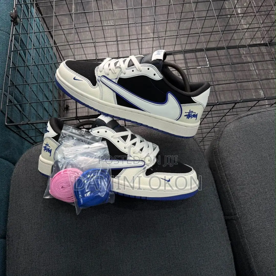Air Jordan 1 Low Travis Custom X Stussy