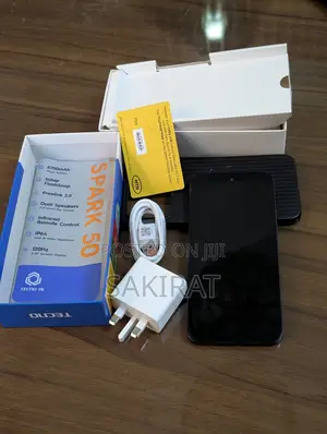 New Tecno Spark 50 128 GB Black