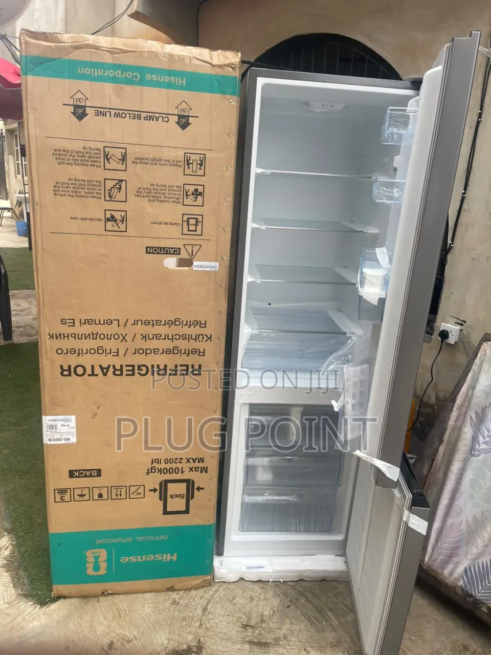 Hisense Bottom Freezer Refrigerator 268 Litres