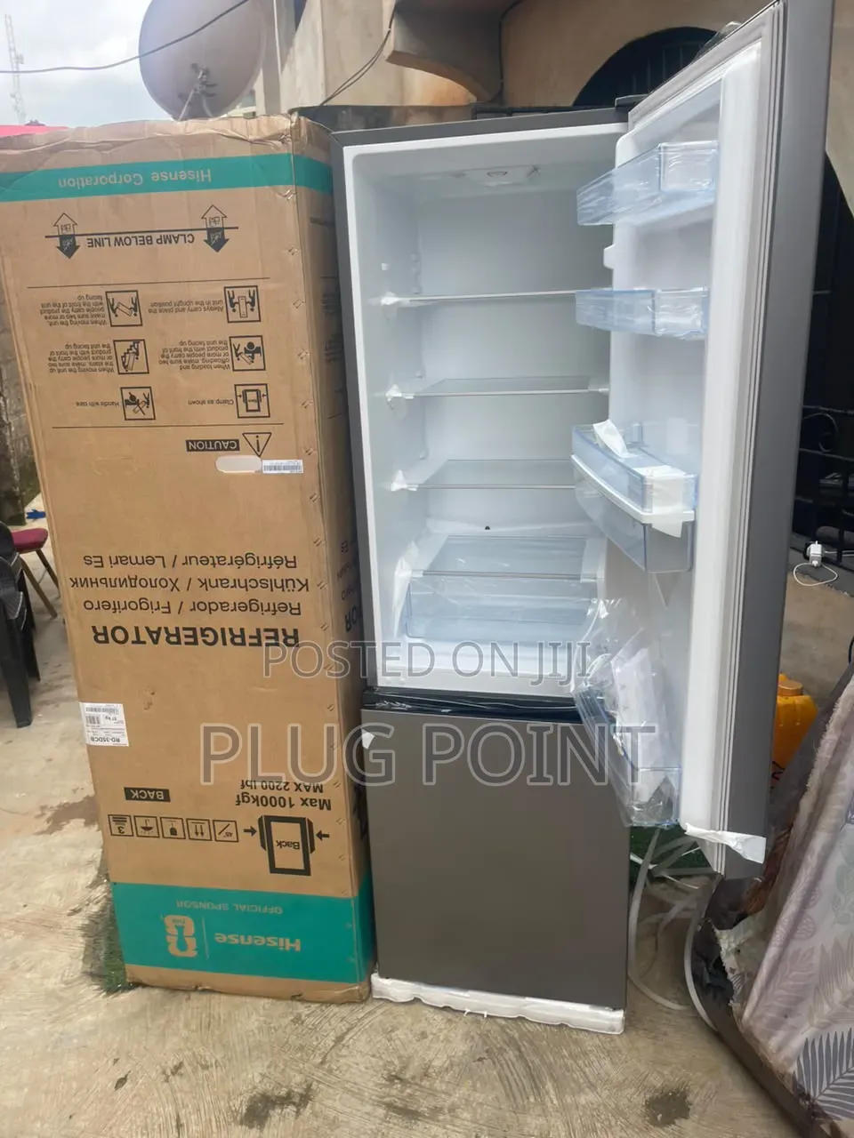 Hisense 35DCB Spacious 268L Refrigerator