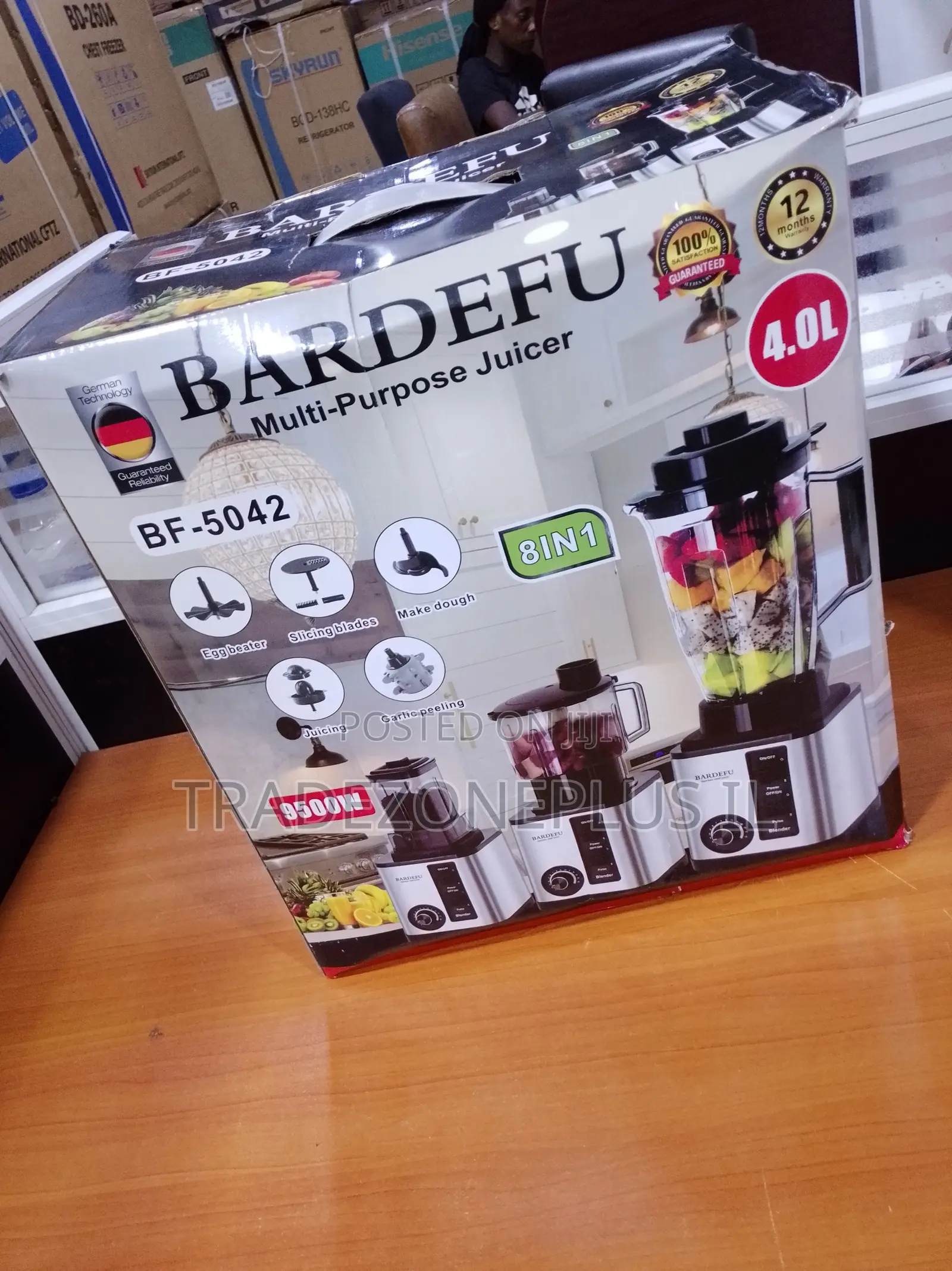 Buy Bardefu 4.0L Multi-Function Juicer Today