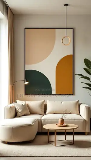 Modern Aesthetics Abstract Wall Art House Interiors