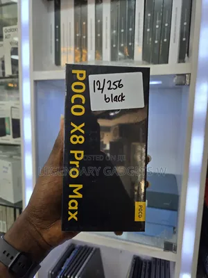 New Xiaomi Poco X8 Pro Max 256 GB Black
